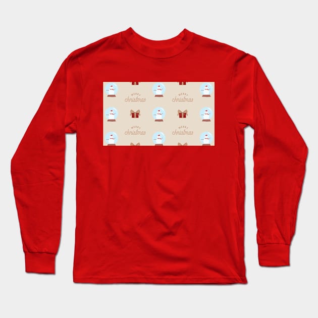 Christmas Long Sleeve T-Shirt by KalipsoArt